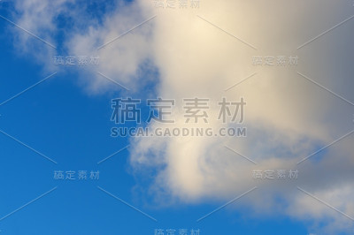 天空的云