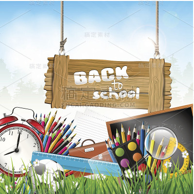 返回学校背景