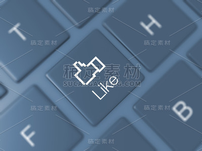 像键盘上的键