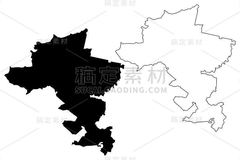 Strenci自治区地图