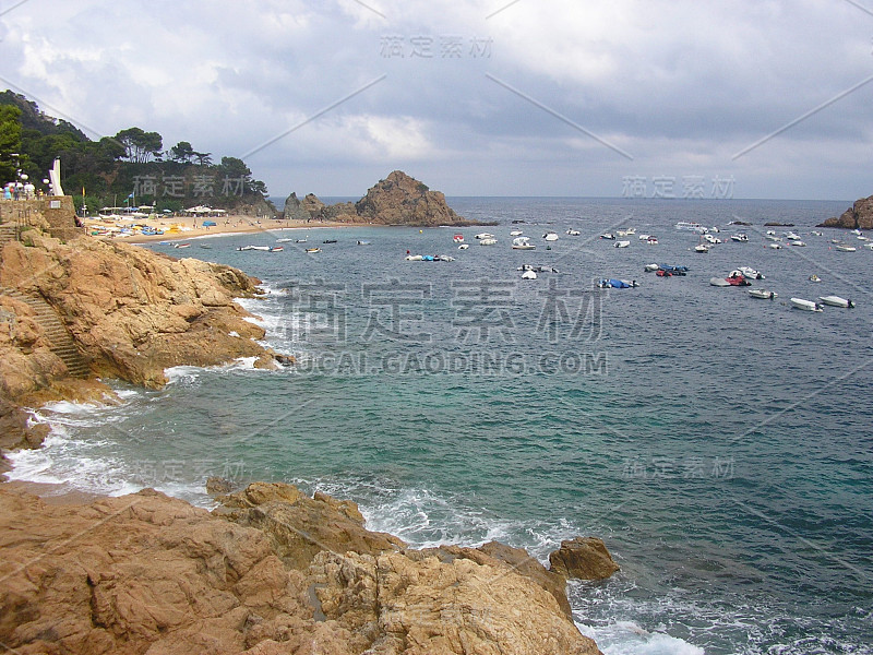 Tossa de Mar，西班牙