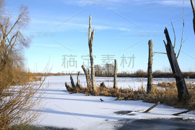 冬季自然景观