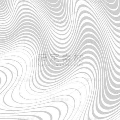 带有扭曲线条的抽象背景。空间的曲率。流体运动。