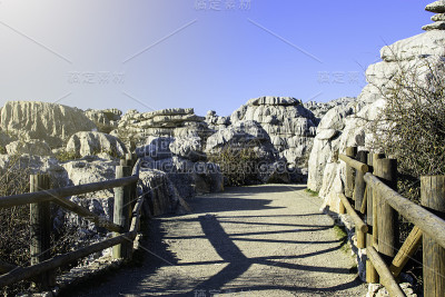 公园Torcal de Antequera。