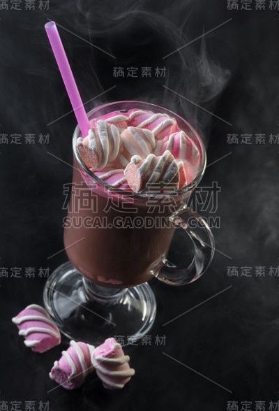 棉花糖热可可饮料