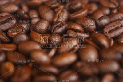咖啡豆的背景