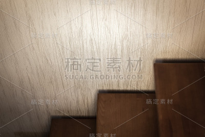 木楼梯的碎片