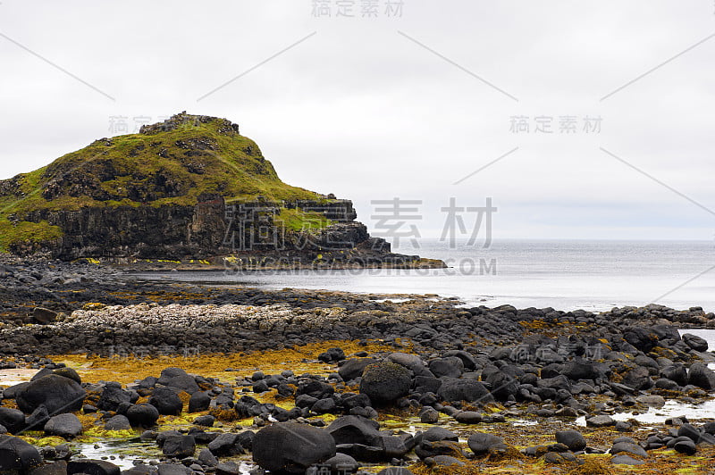 壮观的巨人堤道和堤道海岸，古火山爆发的结果，联合国教科文组织世界遗产