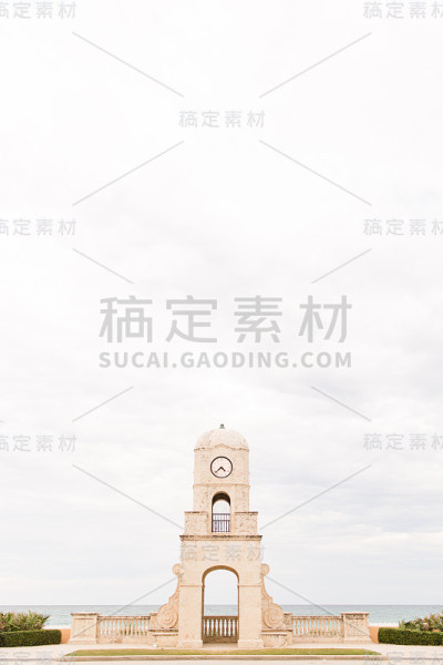 棕榈滩的Worth Avenue钟塔