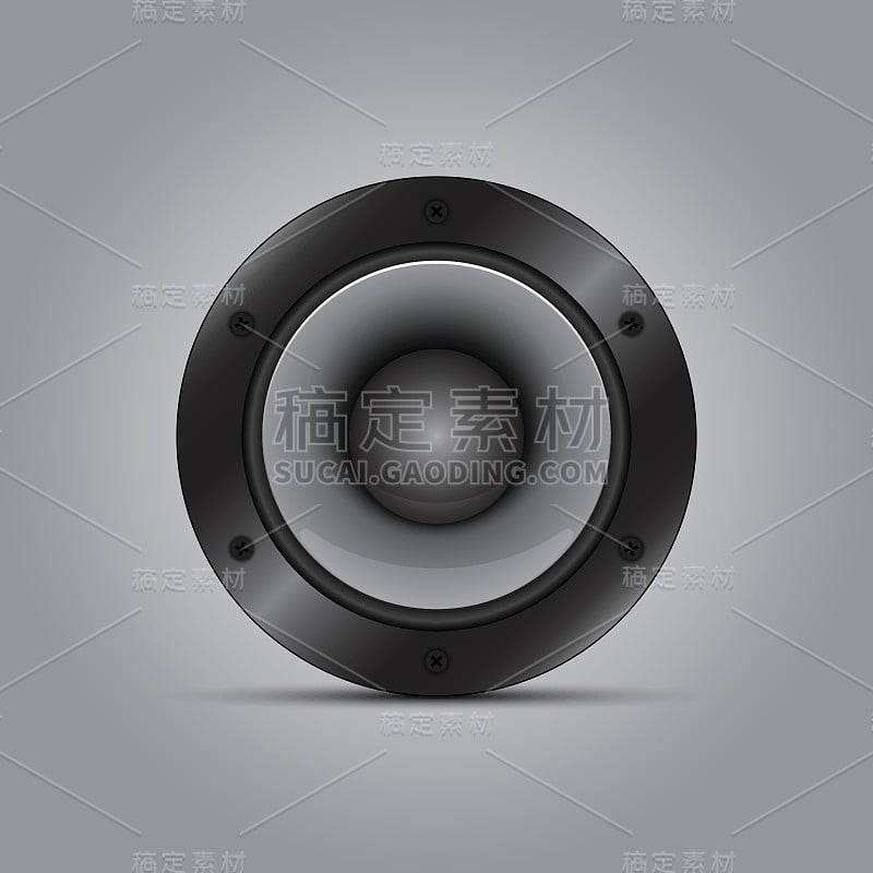 Audio speaker,vector design eps10