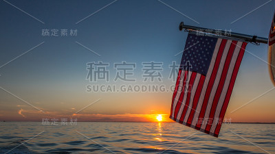 美国海上国旗