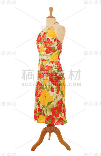 服装人体模型上