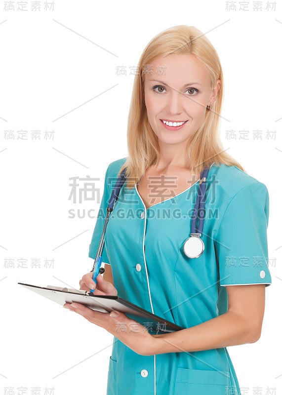 微笑的女医生