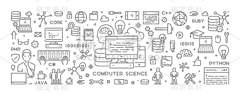 计算机科学中的向量线概念