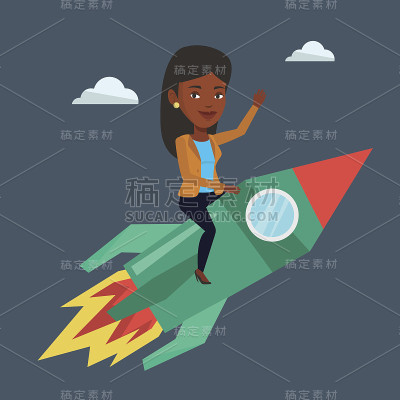 创业矢量插图