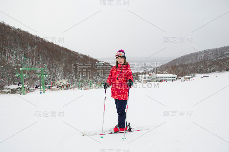 滑雪胜地