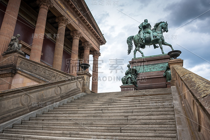 Alte Nationalgalerie on Museumsinsel in Berlin