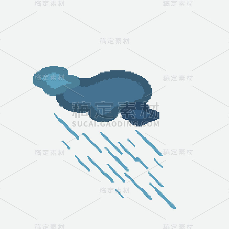 雨云天气图标