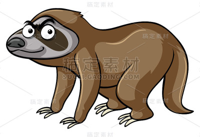 懒惰带着愤怒的脸