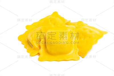 意式馄饨孤立