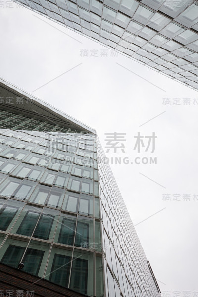 德国，汉堡，办公建筑，玻璃幕墙