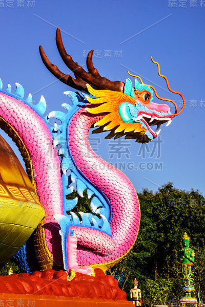 色彩斑斓的龙