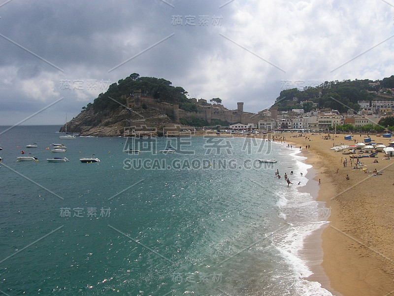 Tossa de Mar，西班牙