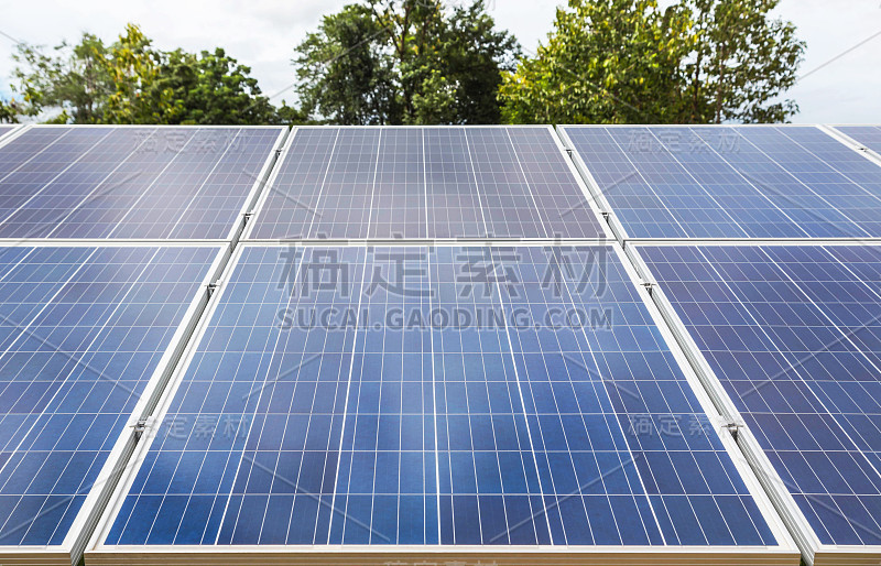 太阳能电池板可替代来自太阳的可再生能源