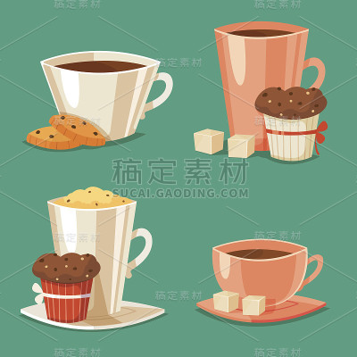 咖啡图标组