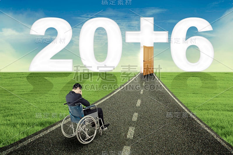 残疾人在路上的数字2016