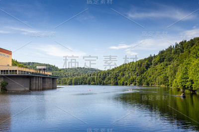 哈兹湖文德福斯附近的一个湖
