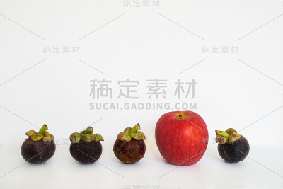山竹和苹果组在区分概念