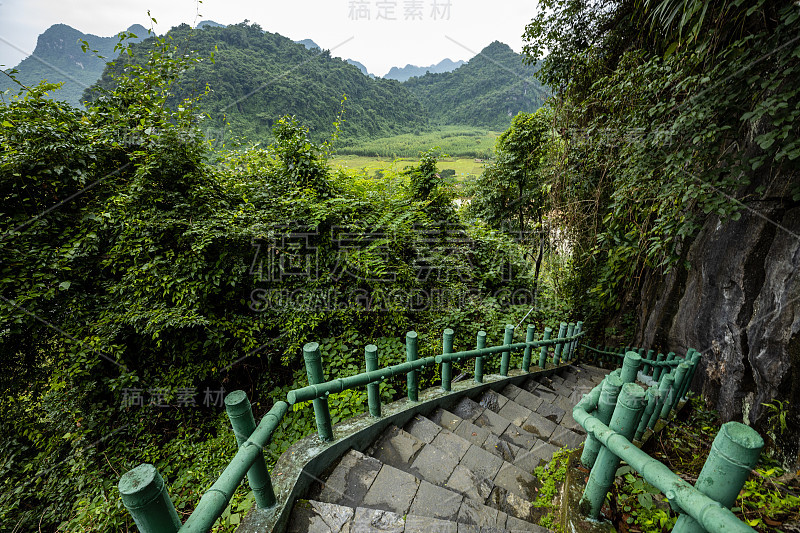 越南宁平和Tam Coc的风景