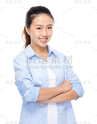 一位年轻的中国妇女的肖像