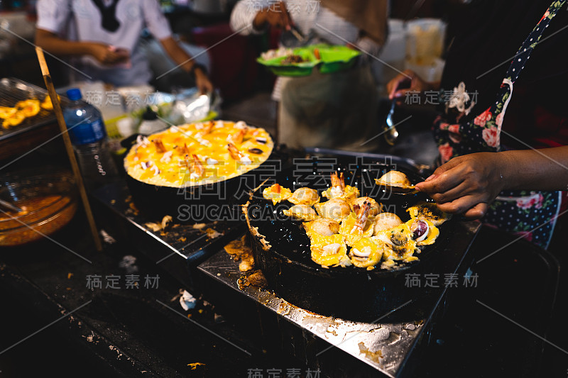 普吉岛的夜市，海鲜