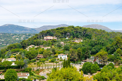 法国普罗旺斯-阿尔卑斯-蔚蓝海岸地区美丽的风景
