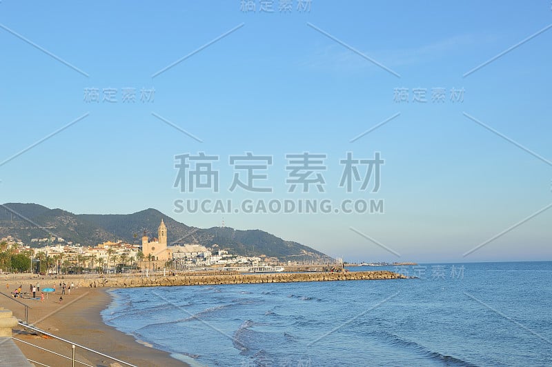 Sitges海滩