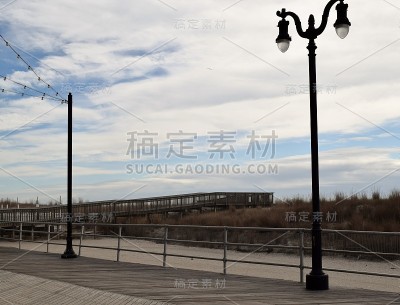 在大西洋