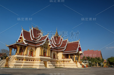 老挝万象，霍尔·Dhammasapa lopa