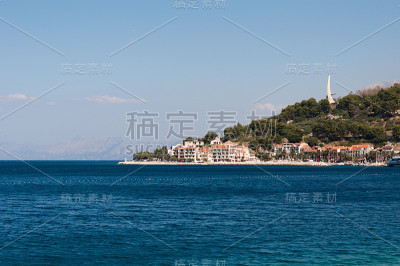 位于克罗地亚波德戈拉的亚得里亚海