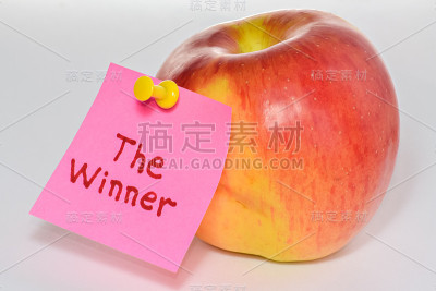 苹果和贴纸