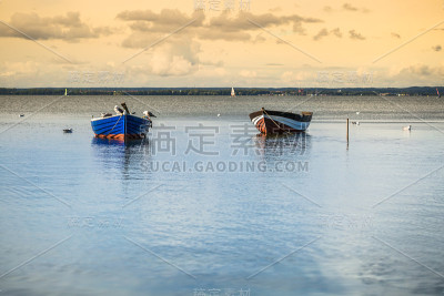 渔船，波罗的海，帕克湾
