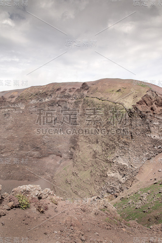 意大利维苏威火山口