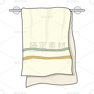 毛巾，家居相关物品