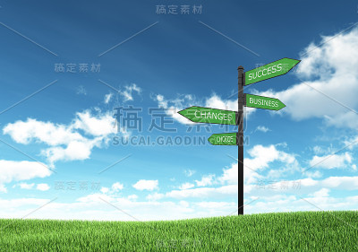 空白roadsign
