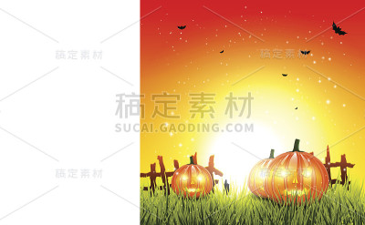 万圣节的背景