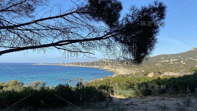 LUMIO科西嘉人的海滩