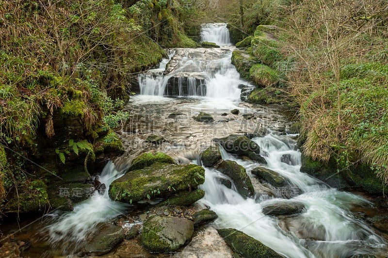 在埃克斯穆尔Watersmeet