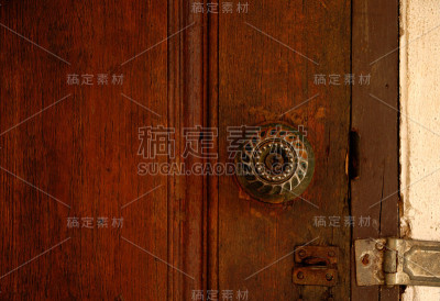 金属黄铜门把手