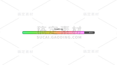 加载颜色渐变绿色背景